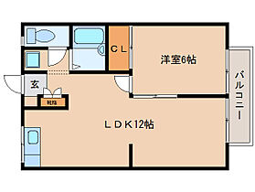 奈良県奈良市尼辻中町（賃貸アパート1LDK・2階・37.00㎡） その2