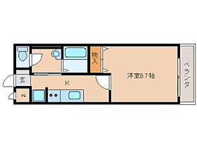 奈良県奈良市菅原町（賃貸マンション1K・2階・29.75㎡） その2