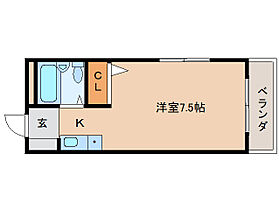 奈良県奈良市西大寺小坊町（賃貸マンション1R・3階・18.00㎡） その2