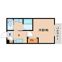 奈良県奈良市富雄北1丁目（賃貸アパート1K・2階・22.10㎡） その2