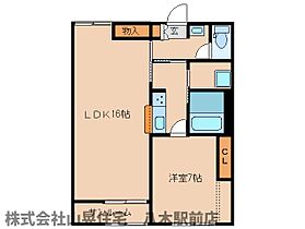 レオパレス城ノ内II  ｜ 奈良県磯城郡田原本町大字八尾605-1（賃貸アパート1LDK・2階・41.63㎡） その2