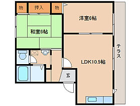 アガーぺ御陵前Ａ棟 101 ｜ 奈良県橿原市城殿町268（賃貸アパート2LDK・1階・50.07㎡） その2