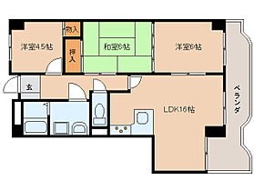 奈良県橿原市木原町134（賃貸マンション3LDK・4階・77.31㎡） その2