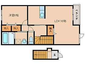 奈良県橿原市見瀬町703-7（賃貸アパート1LDK・2階・56.47㎡） その2