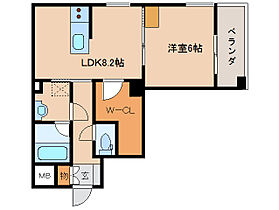 奈良県橿原市内膳町3丁目-10-19（賃貸マンション1LDK・4階・40.03㎡） その2