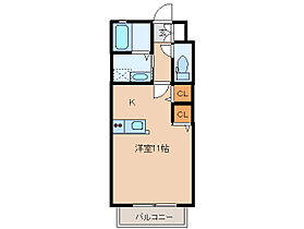 クレアコートＡ棟  ｜ 奈良県橿原市今井町2丁目（賃貸アパート1R・2階・30.03㎡） その2