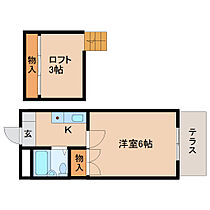 奈良県橿原市中曽司町288-3（賃貸アパート1K・1階・21.02㎡） その2