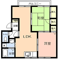 ハイツ昴IIIＢ棟 103 ｜ 鳥取県米子市旗ヶ崎6丁目（賃貸アパート2LDK・1階・54.00㎡） その2