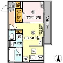 ロイヤルステージ観音寺新町 103 ｜ 鳥取県米子市観音寺新町5丁目（賃貸アパート1LDK・1階・35.60㎡） その2