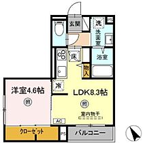 ロイヤルステージ塩町 103 ｜ 鳥取県米子市塩町（賃貸アパート1LDK・1階・34.58㎡） その2