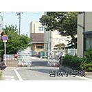 小学校「啓成小学校まで1000ｍ」啓成小学校