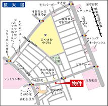 グランドール雅 0101 ｜ 茨城県守谷市けやき台6丁目（賃貸アパート1LDK・1階・45.78㎡） その3