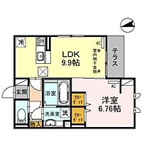 セッティエーム高崎　Ａ 101 ｜ 群馬県高崎市飯塚町（賃貸アパート1LDK・1階・41.29㎡） その2