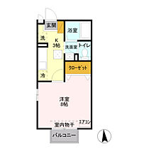 アンジェリーク A106 ｜ 群馬県高崎市西横手町（賃貸アパート1K・1階・26.71㎡） その2