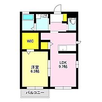 コリン・ソリア 101 ｜ 群馬県高崎市岩押町（賃貸アパート1LDK・1階・40.70㎡） その1