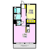 平山マンション 402 ｜ 群馬県高崎市岩押町（賃貸マンション1LDK・4階・49.67㎡） その2