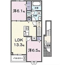 クレイドル下斎田A 2階