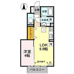 ヴィアーレ 1階/103