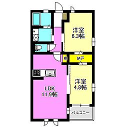パルクハイム 1階/101