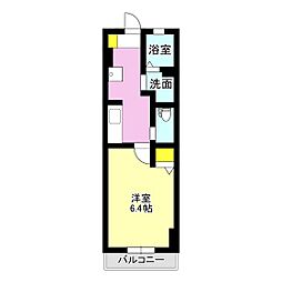 ルミエール県立女子大前B 1階