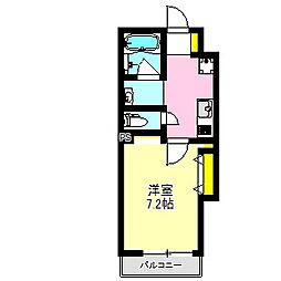 コア・シティ上中居 2階