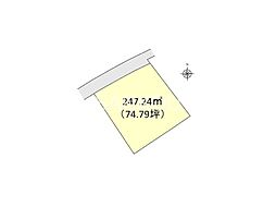 下中居土地　1，980万円