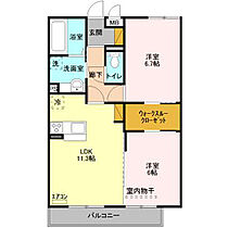 グランシャリオ  ｜ 茨城県つくば市みどりの2丁目（賃貸アパート2LDK・3階・58.62㎡） その2