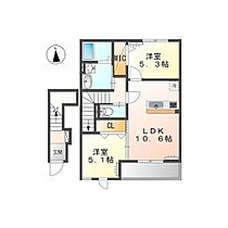 仮）榎戸新築アパート  ｜ 茨城県つくば市榎戸（賃貸アパート2LDK・2階・54.11㎡） その2