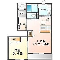 La siesta（ラシエスタ）  ｜ 茨城県つくば市倉掛（賃貸アパート1LDK・1階・42.73㎡） その2