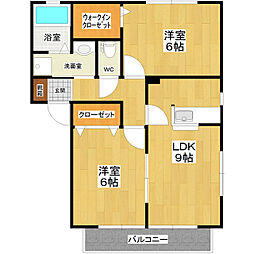 リオ・アルディアG 2LDKの間取図画像