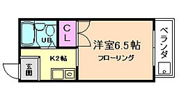 メゾン・サンフル箕面 208 ｜ 大阪府箕面市瀬川2丁目（賃貸マンション1K・2階・21.00㎡） その2