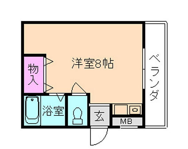 大阪府豊中市柴原町3丁目(賃貸マンション1R・1階・20.00㎡)の写真 その2