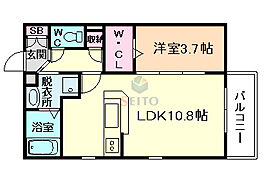 大阪府大阪市淀川区十三東1丁目（賃貸マンション1LDK・3階・39.45㎡） その2