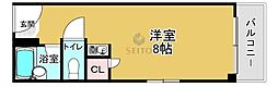 フリードム西宮 ワンルームの間取図画像