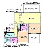 DELIGHT SQUARE QUATORO  ｜ 大阪府豊中市千里園3丁目（賃貸マンション2LDK・2階・71.71㎡） その2