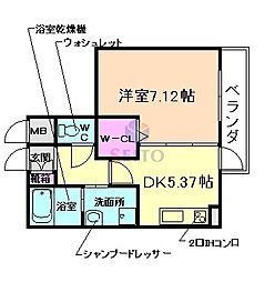 間取図画像 1DK
