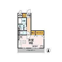 セジュールスクエア  ｜ 茨城県つくば市天久保2丁目（賃貸アパート1R・1階・30.35㎡） その2