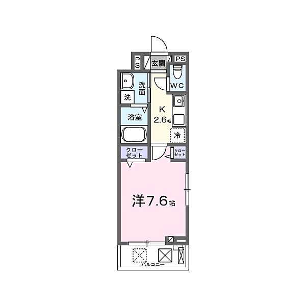 春日2丁目アパート（027324101） ｜茨城県つくば市春日2丁目(賃貸アパート1K・2階・27.02㎡)の写真 その2