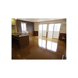 つくばエクスプレス つくば駅 徒歩15分の賃貸アパート 3階3LDKのリビング/ダイニング