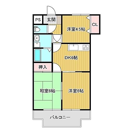 DESEO竹園_間取り_0