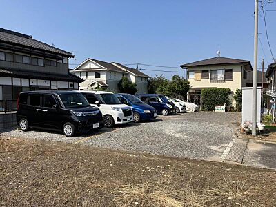 外観：現在駐車場として利用中