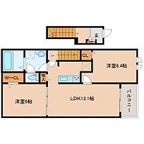 奈良県葛城市疋田（賃貸アパート2LDK・2階・59.58㎡） その2