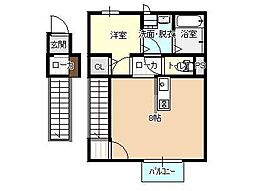 アンダンテの間取図画像