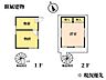 間取り：附属建物（物置・居宅）