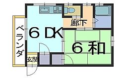 間取図画像 1DK