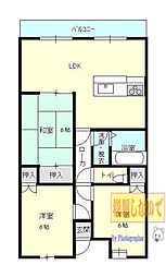 ガーデンマンション東町 3LDKの間取図画像