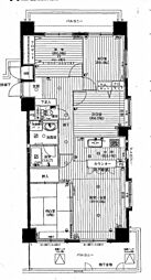 フローレンス三原城町 4LDKの間取図画像