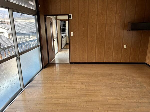 Beautiful mountainous landscape with colorful sky