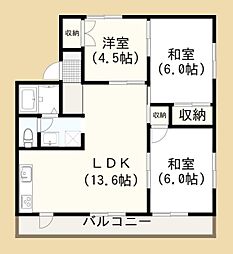 シエーンドルフ 3LDKの間取図画像