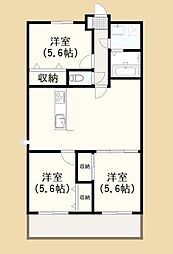 メゾン昭和町 3LDKの間取図画像